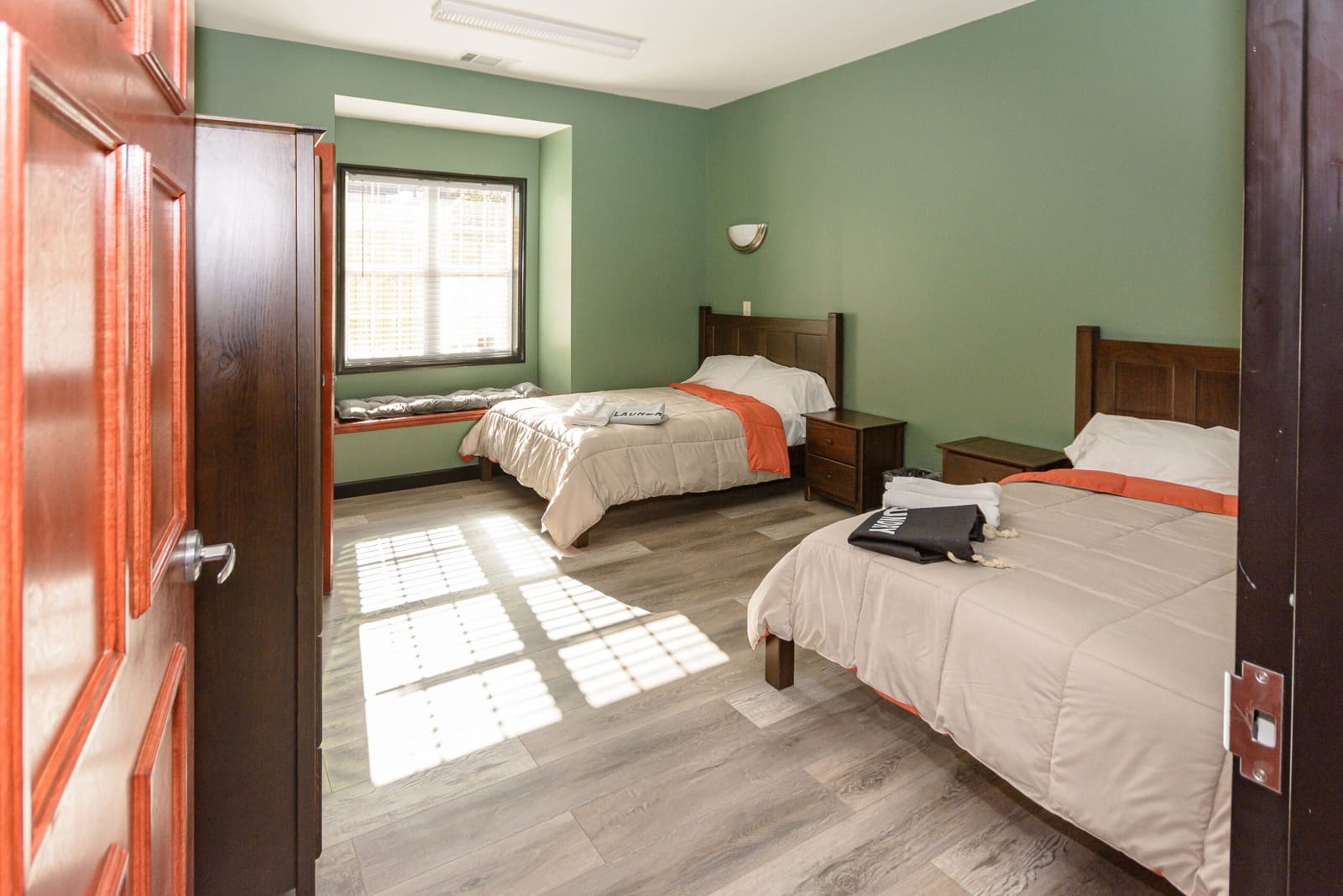 Bedroom with natural light